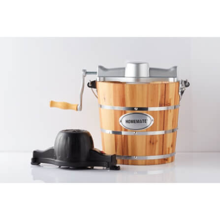 เครื่องทำไอศกรีม HOMEMATE (HOM-122050) สีน้ำตาล_1