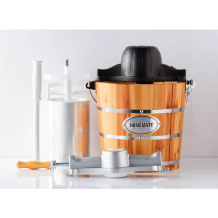 เครื่องทำไอศกรีม HOMEMATE (HOM-122050) สีน้ำตาล_2
