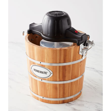 เครื่องทำไอศกรีม HOMEMATE (HOM-122050) สีน้ำตาล_3