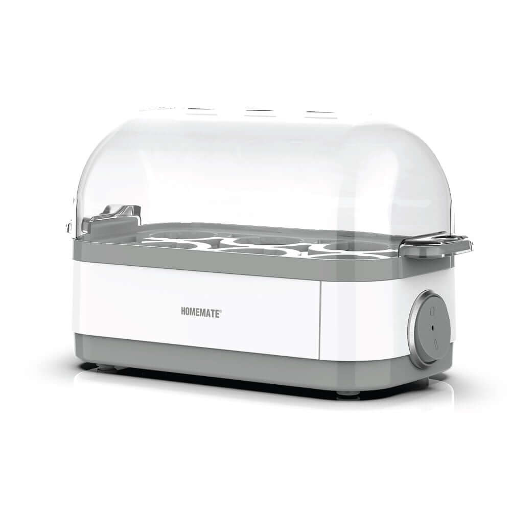 เครื่องต้มไข่ 6 ฟอง HOMEMATE (HOM-216012) สีขาว