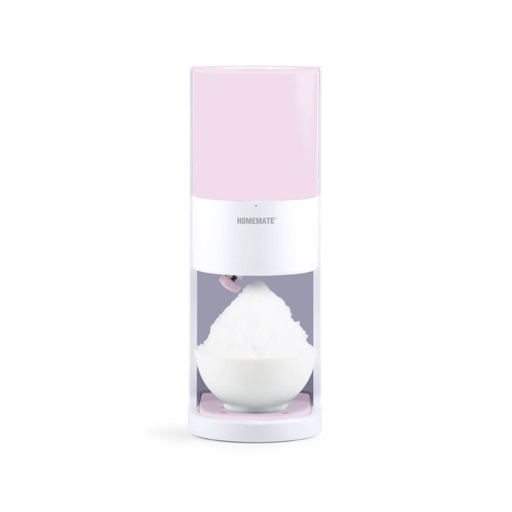 เครื่องไสน้ำแข็งไฟฟ้า บิงซู HOMEMATE (HOM-12S7770) สีชมพู_1