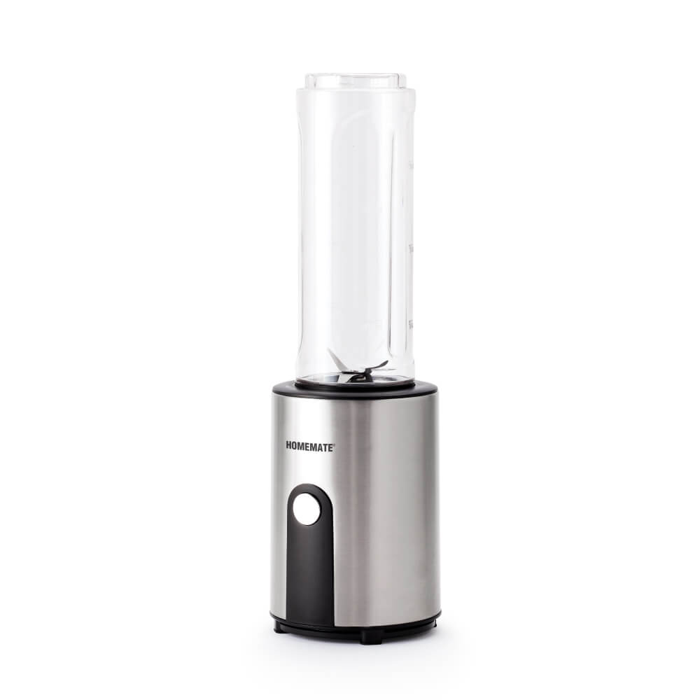 เครื่องปั่นพกพา Mix&Go HOMEMATE (HOM-297081) ความจุ 0.6 ลิตร สีเงิน-ดำ_2