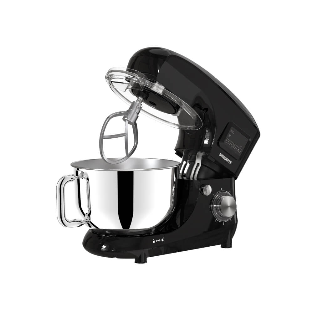 เครื่องผสมอาหาร HOMEMATE (HOM-335123) ความจุ 5 ลิตร หน้าจอดิจิทัล สีดำ