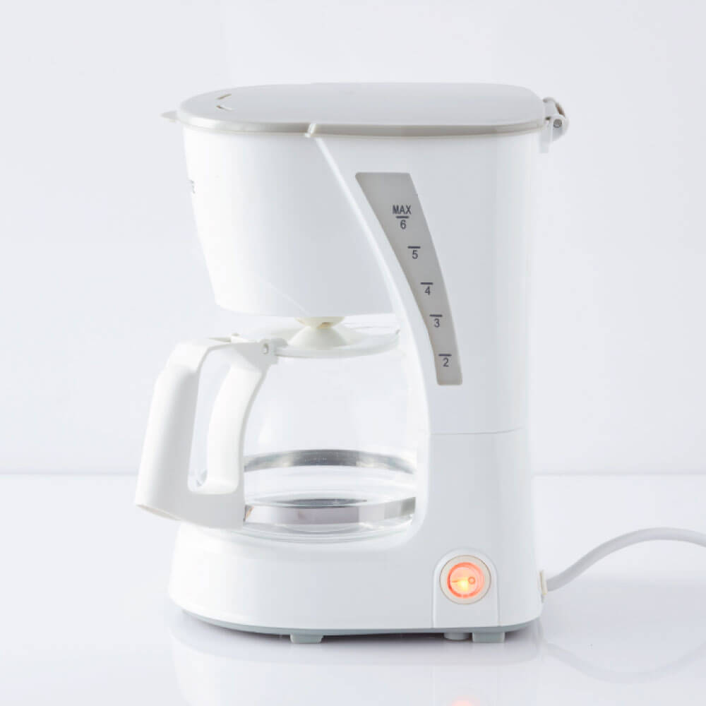 เครื่องชงกาแฟดริป HOMEMATE (HOM-264082) ความจุ 0.6 ลิตร สีขาว