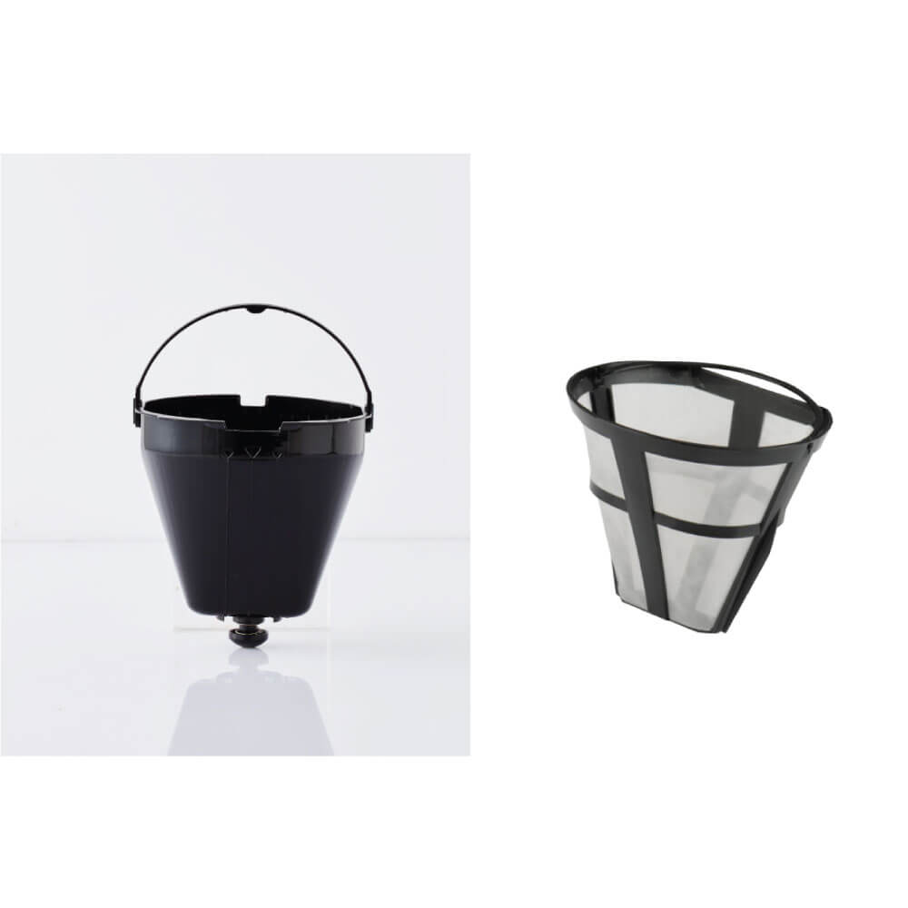เครื่องชงกาแฟดริป 4-10 ถ้วย HOMEMATE (HOM-212081) ความจุ 1.3 ลิตร สีเงิน-ดำ