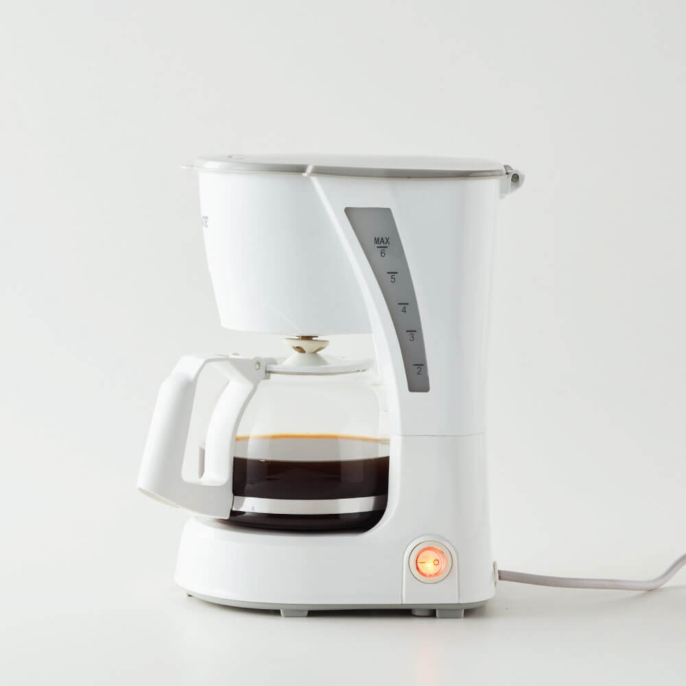 เครื่องชงกาแฟดริป HOMEMATE (HOM-264082) ความจุ 0.6 ลิตร สีขาว