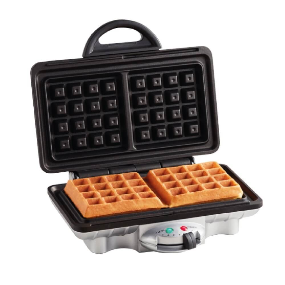 เครื่องอบวาฟเฟิลสี่เหลี่ยม HOMEMATE (HOM-TSK2103W) สีเงิน