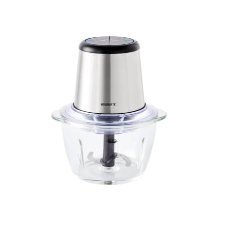 เครื่องสับอาหารอเนกประสงค์ HOMEMATE (HOM-211101) 1.2 ลิตร สีเงิน-ดำ_1