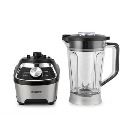 เครื่องปั่นความเร็วสูง ระบบแมนนวล HOMEMATE (HOM-269011) ความจุ 1.8 ลิตร สีแชมเปญ_1