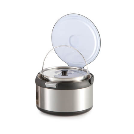 หม้อตุ๋นไร้สาย HOMEMATE (HOM-1235C1) 3.5 ลิตร สีเงิน-ดำ_2