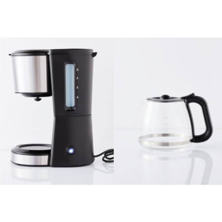 เครื่องชงกาแฟดริป 4-10 ถ้วย HOMEMATE (HOM-212081) ความจุ 1.3 ลิตร สีเงิน-ดำ_3