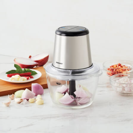 เครื่องสับอาหารอเนกประสงค์ HOMEMATE (HOM-211101) 1.2 ลิตร สีเงิน-ดำ_3