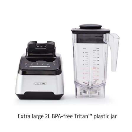 เครื่องปั่นความเร็วสูง HOMEMATE (HOM-301281) ความจุ 2 ลิตร สีเงิน-ดำ_4