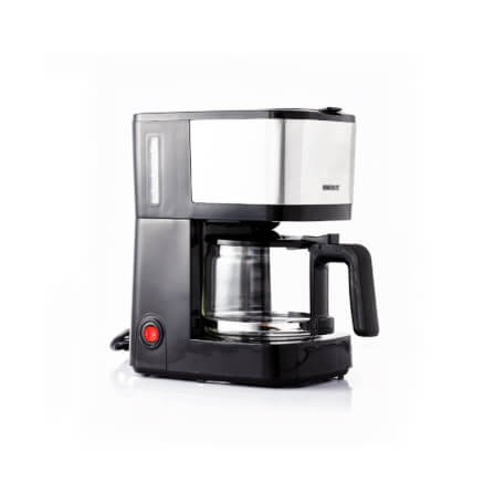 เครื่องชงกาแฟดริป 3-5 ถ้วย HOMEMATE (HOM-269421) ความจุ 0.6 ลิตร สีเงิน-ดำ_4