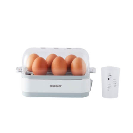 เครื่องต้มไข่ 6 ฟอง HOMEMATE (HOM-216012) สีขาว_1