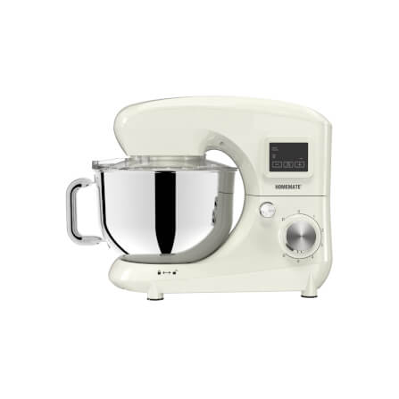 เครื่องผสมอาหาร HOMEMATE (HOM-335120) ความจุ 5 ลิตร หน้าจอดิจิทัล สีครีม_4