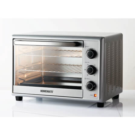เตาอบไฟฟ้า HOMEMATE (HOM-23F368) ขนาด 36 ลิตร สีเงิน_6
