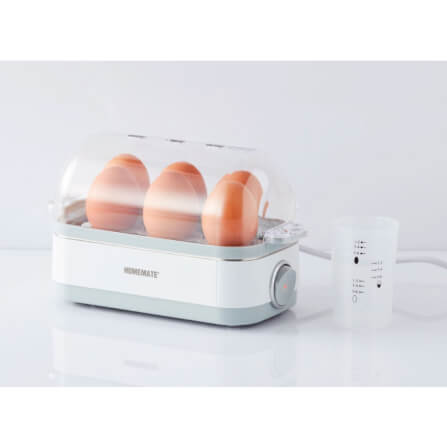 เครื่องต้มไข่ 6 ฟอง HOMEMATE (HOM-216012) สีขาว_2
