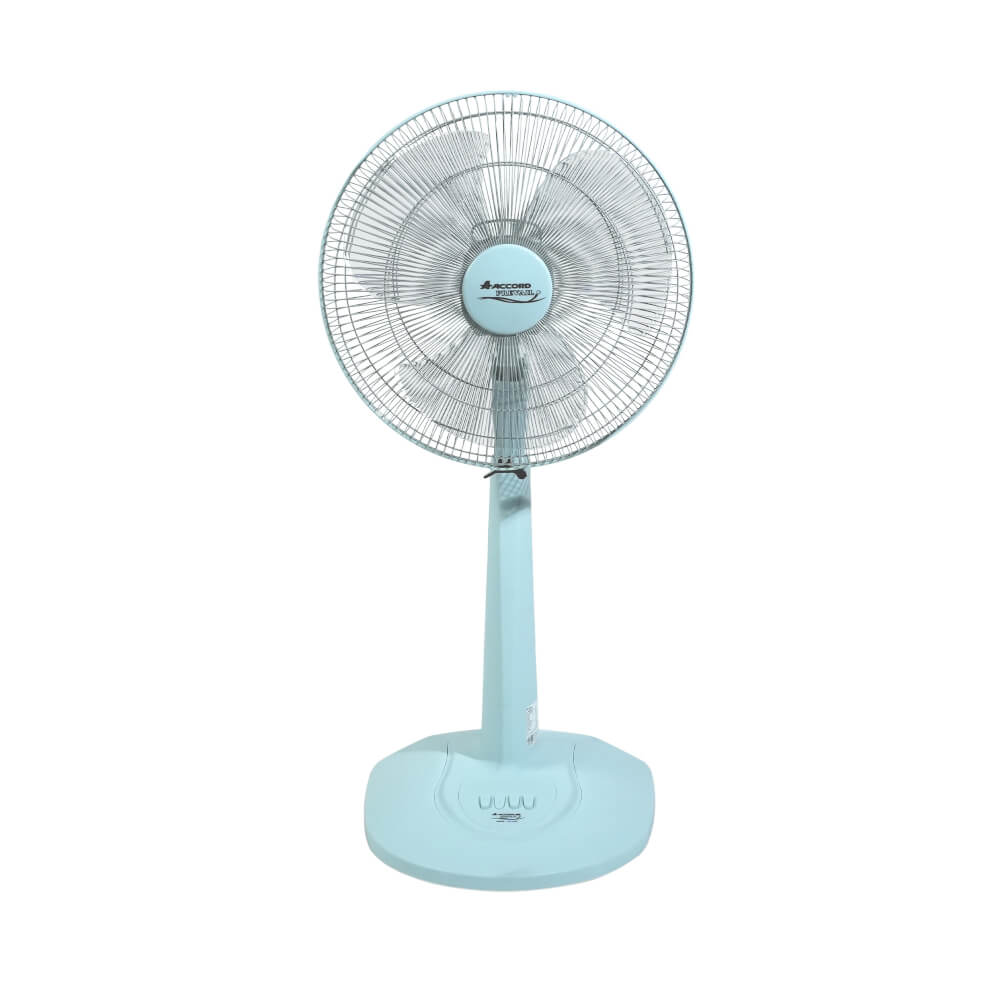 พัดลมตั้งโต๊ะ ACCORD PREVAIL AC-1664 สีฟ้า