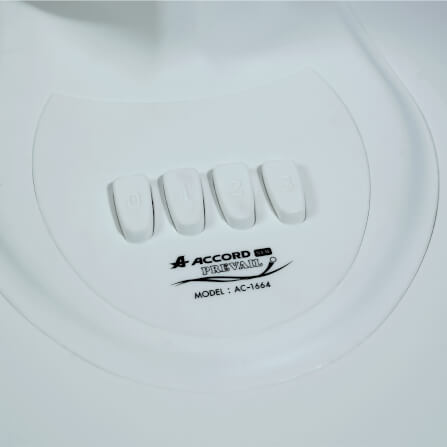 พัดลมตั้งโต๊ะ ACCORD PREVAIL  AC-1664 สีขาว_6