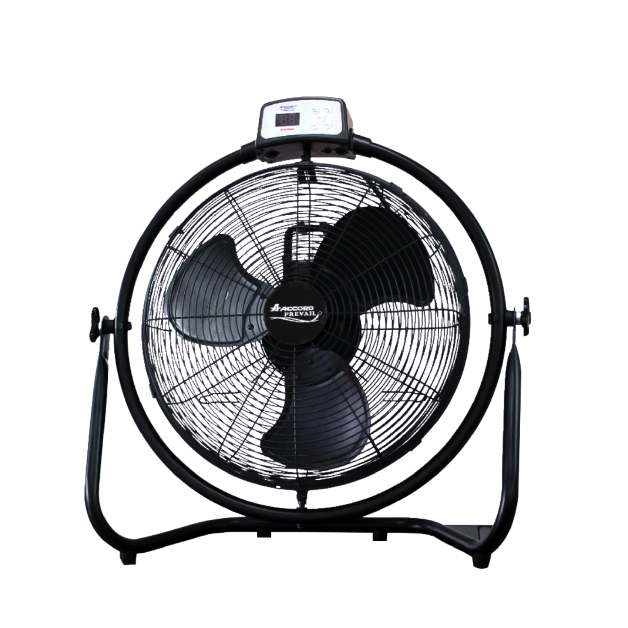 พัดลมอุตสาหกรรมตั้งพื้น 18 นิ้ว Accord Prevail รุ่น AC-18-45HVT สีดำ_0