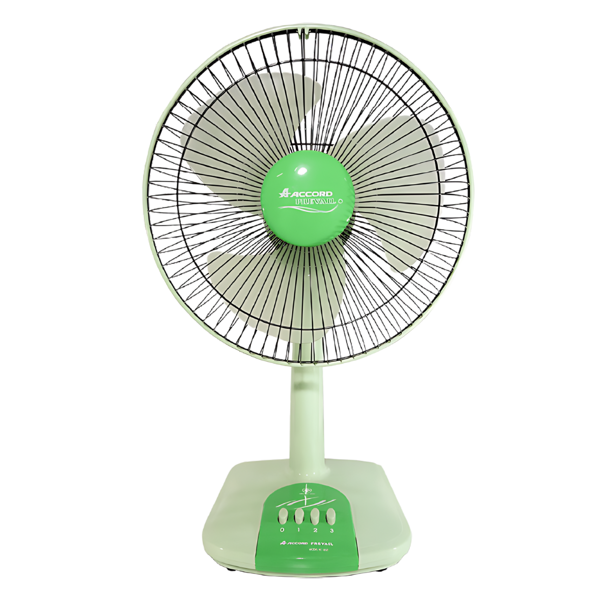 พัดลมตั้งโต๊ะ ACCORD PREVAIL 12 นิ้ว รุ่น AC-203 สีเขียว_0