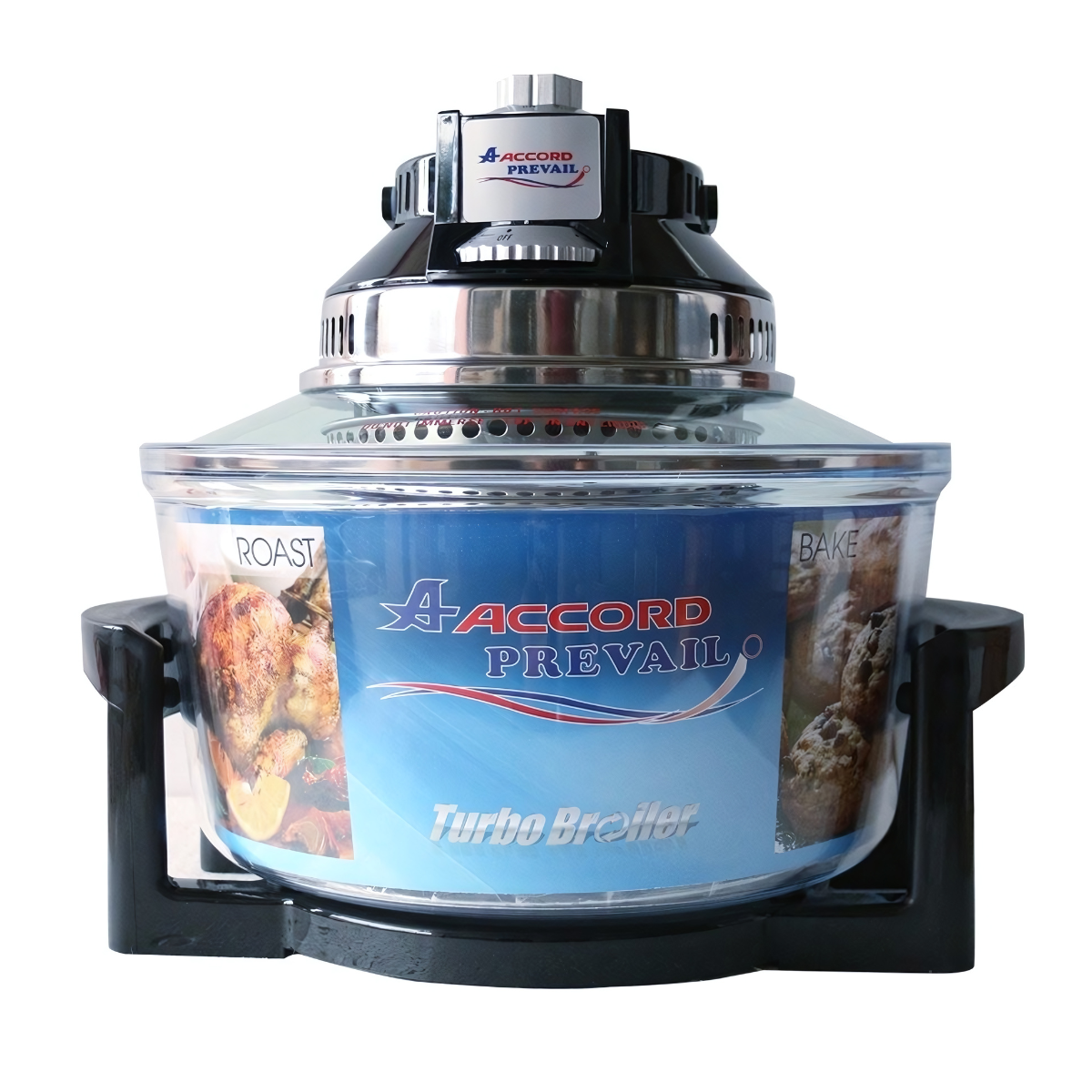 ฝาอบลมร้อน Accord Prevail ขนาด 12 ลิตร รุ่น AC-523 สีดำ_1