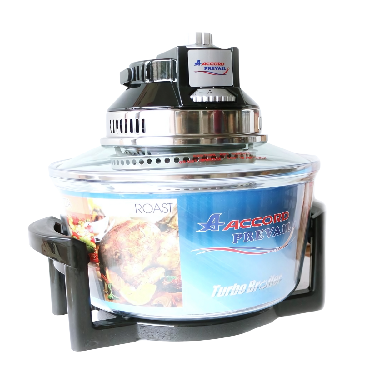 ฝาอบลมร้อน Accord Prevail ขนาด 12 ลิตร รุ่น AC-523 สีดำ_2