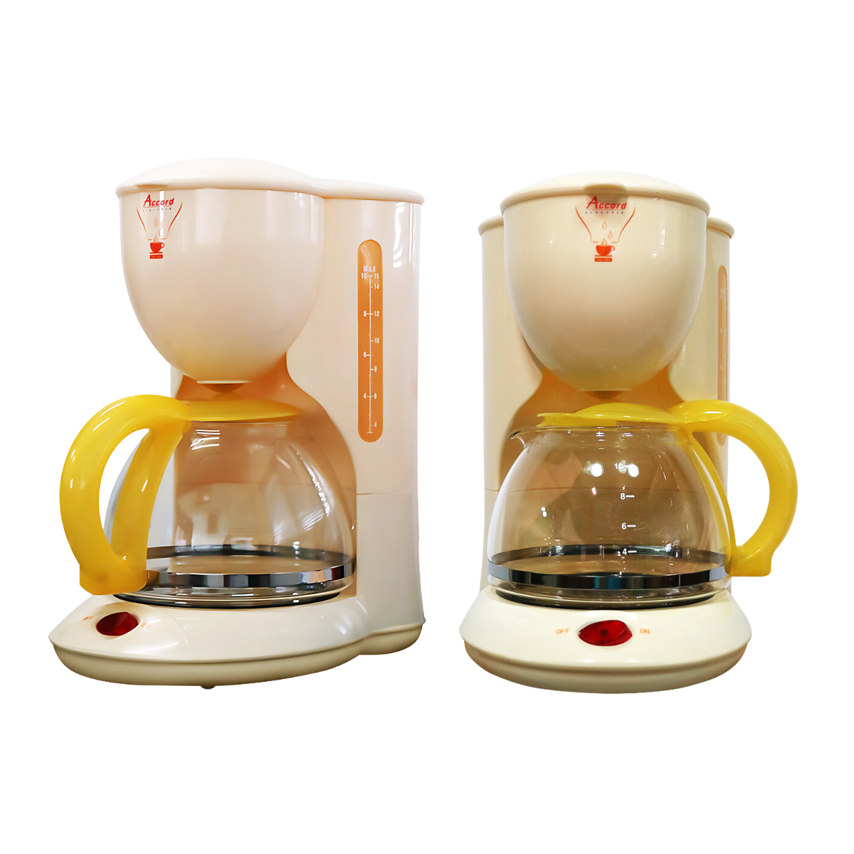 เครื่องชงกาแฟไฟฟ้า Accord Prevail TSK-196A สีครีม_6
