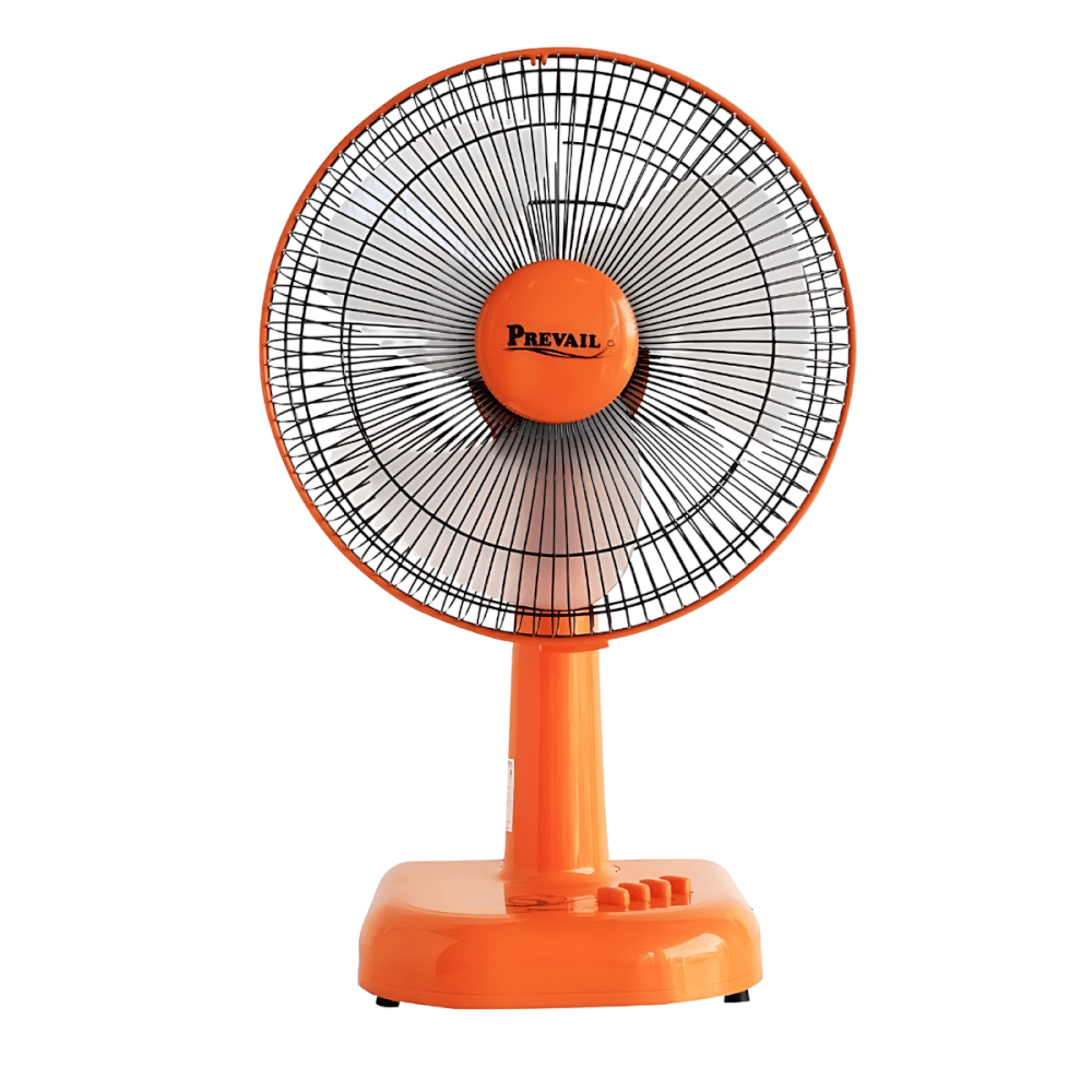 พัดลมตั้งโต๊ะ Accord Prevail 12 นิ้ว รุ่น PV-201 สีส้ม