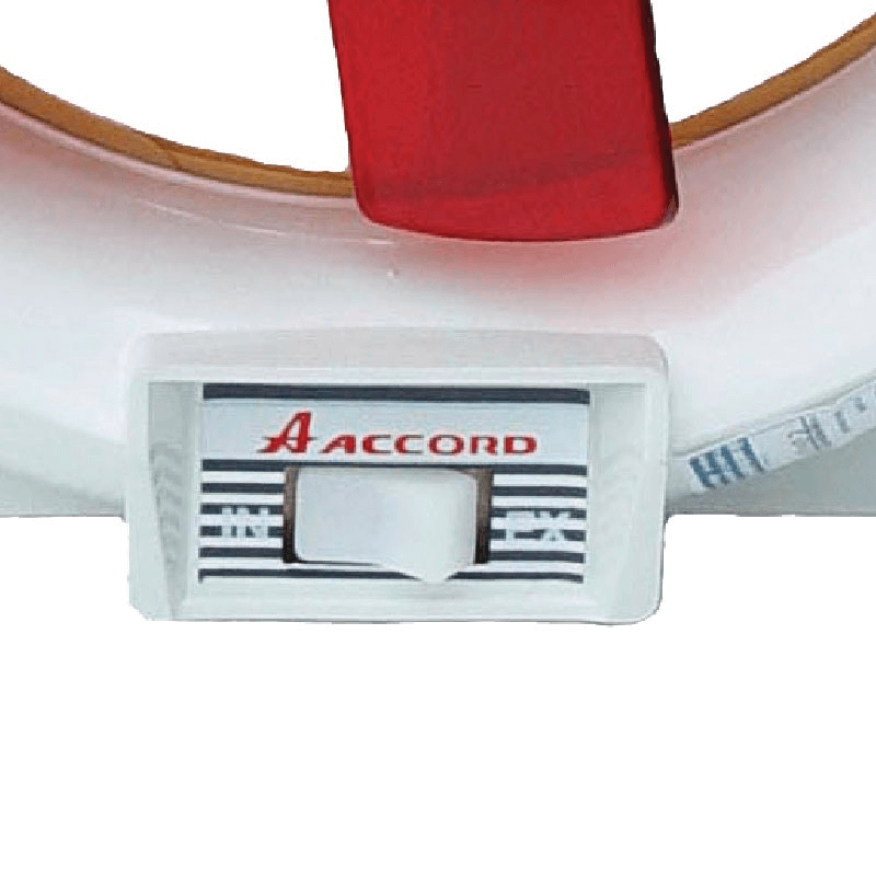 พัดลมดูดอากาศ Accord Prevail รุ่น V-20TZ ขนาด 8 นิ้ว สีแดง