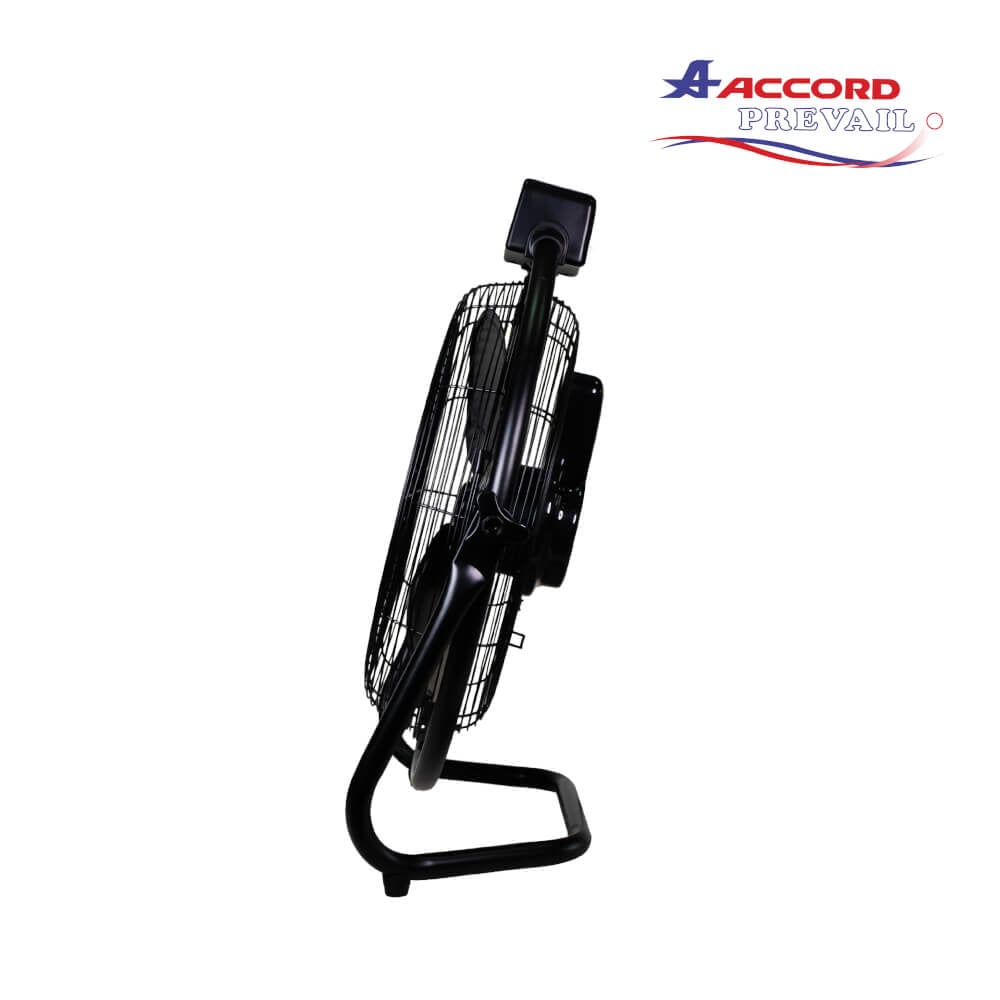 พัดลมอุตสาหกรรมตั้งพื้น 18 นิ้ว Accord Prevail รุ่น AC-18-45HVT สีดำ