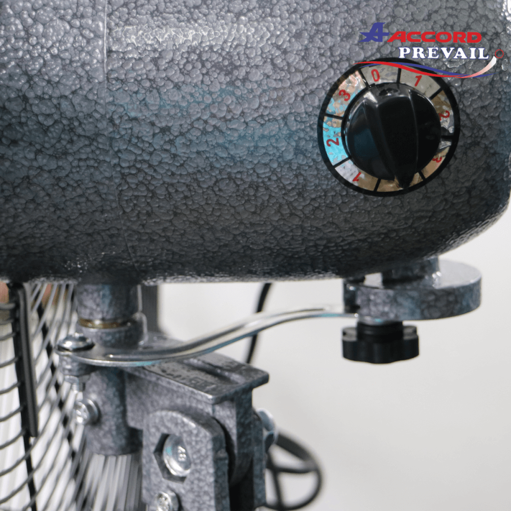 พัดลมอุสาหกรรม ACCORD PREVAIL รุ่น AC24-60ST ขนาด 24 นิ้ว  สีเทา 