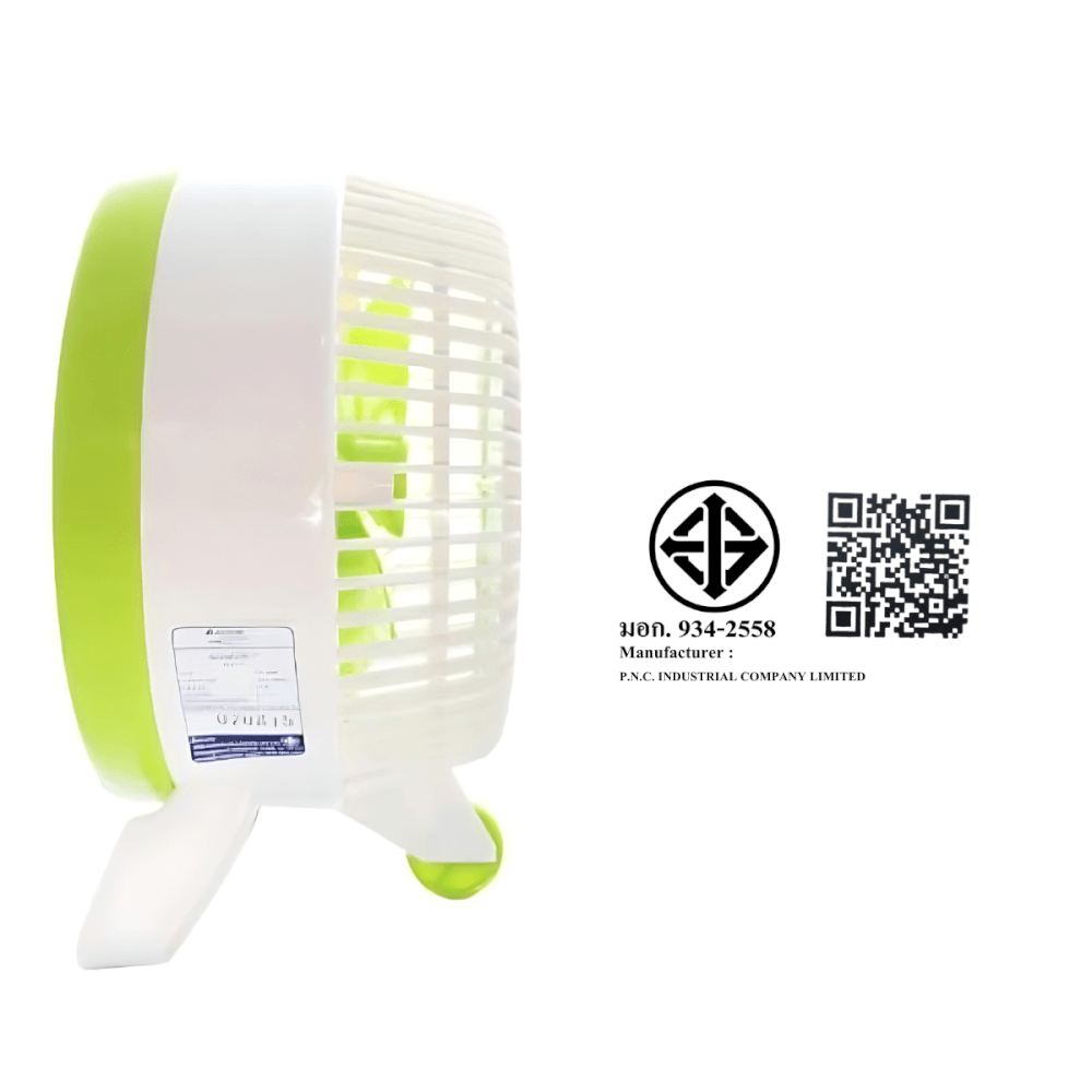 พัดลมตั้งโต๊ะ Accord Prevail รุ่น DT-78 TURBO สีเขียว