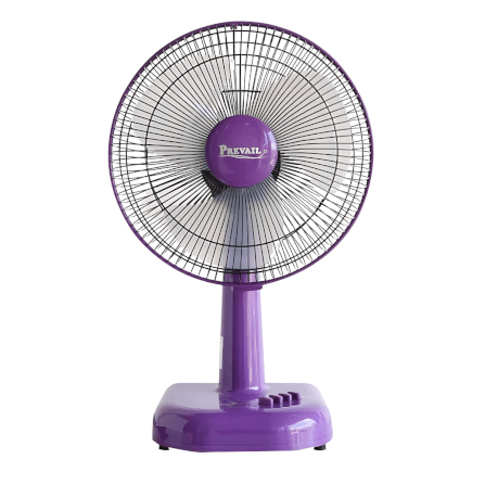 พัดลมตั้งโต๊ะ Accord Prevail 12 นิ้ว รุ่น PV-201 สีม่วง
