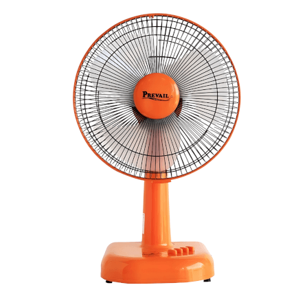 พัดลมตั้งโต๊ะ Accord Prevail 12 นิ้ว รุ่น PV-201 สีส้ม