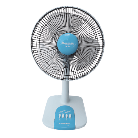 พัดลมตั้งโต๊ะ ACCORD PREVAIL 12 นิ้ว รุ่น AC-201 สีฟ้า_1
