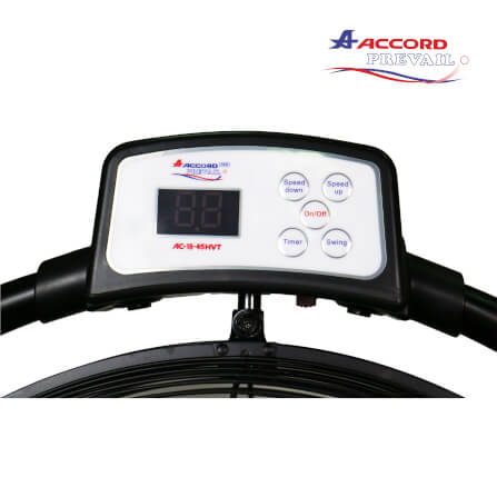 พัดลมอุตสาหกรรมตั้งพื้น 18 นิ้ว Accord Prevail รุ่น AC-18-45HVT สีดำ_5