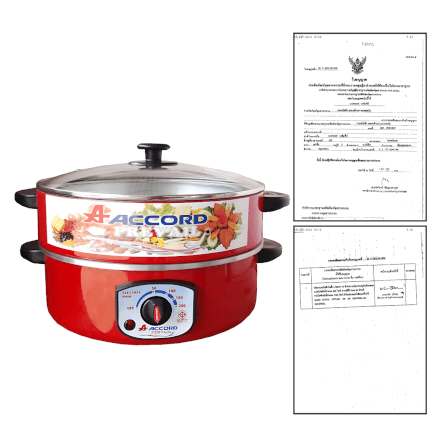 กระทะไฟฟ้า Accord Prevail 12 นิ้ว รุ่น AC-P142_4