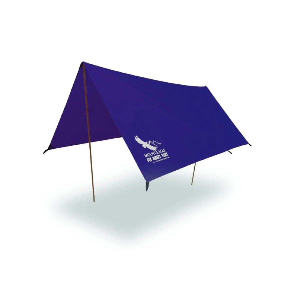 ฟลายชีตพร้อมเสา THAI ADVENTURE FLY100-005D ขนาด 3*3 เมตร สีน้ำเงินเข้ม