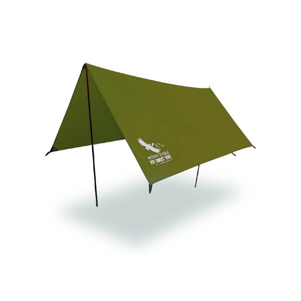 ฟลายชีตพร้อมเสา THAI ADVENTURE FLY100-005D ขนาด 3*3 เมตร สีเขียวขี้ม้า_1