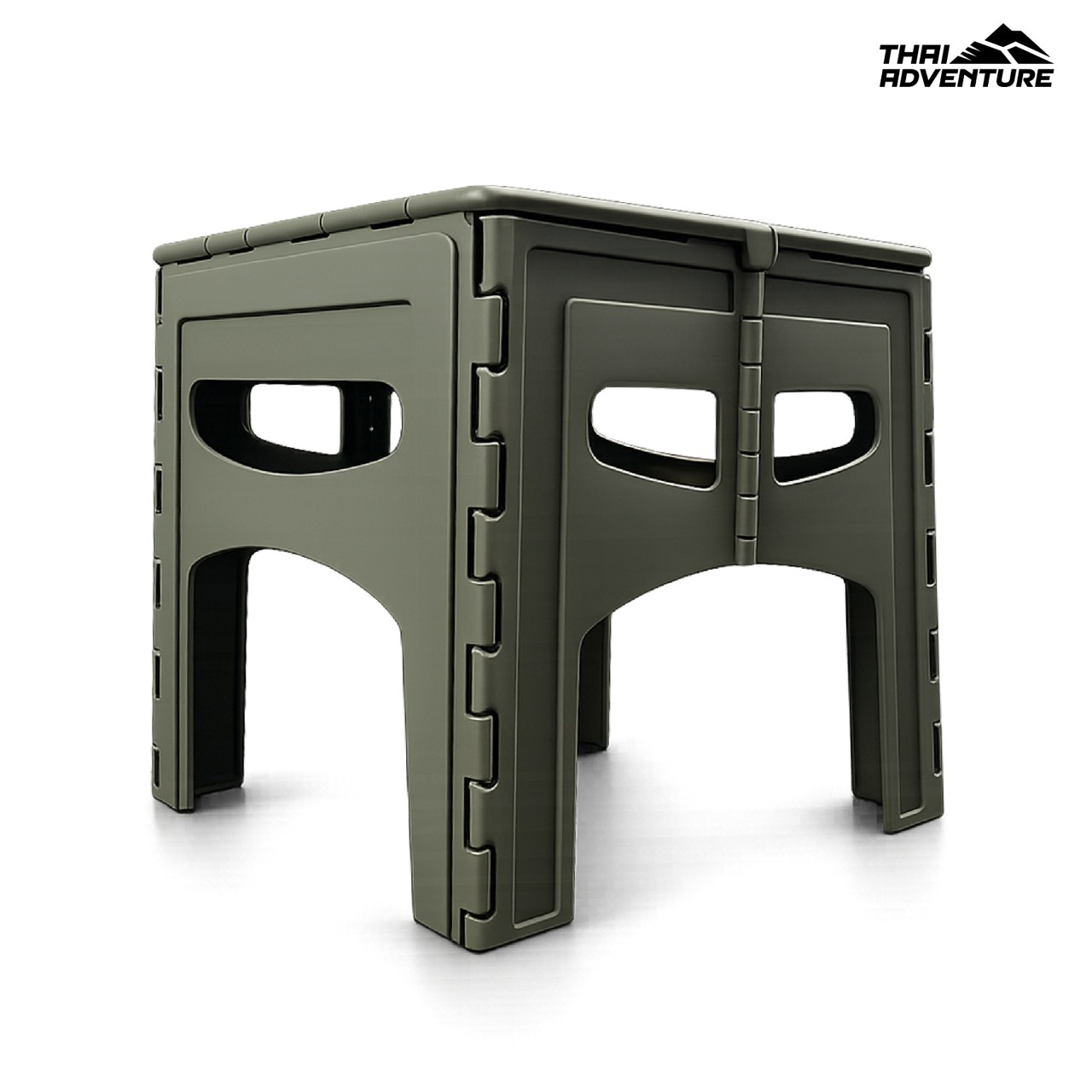 โต๊ะพับแคมป์ปิ้ง THAI ADVENTURE รุ่น FOLDING TABLE (B)  45*46*55 ซม. สีเขียว_7