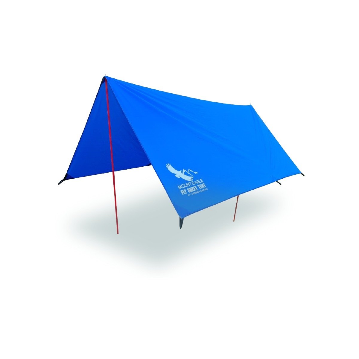 ฟลายชีตพร้อมเสา THAI ADVENTURE FLY100-005D ขนาด 3*3 เมตร สีน้ำเงิน_0