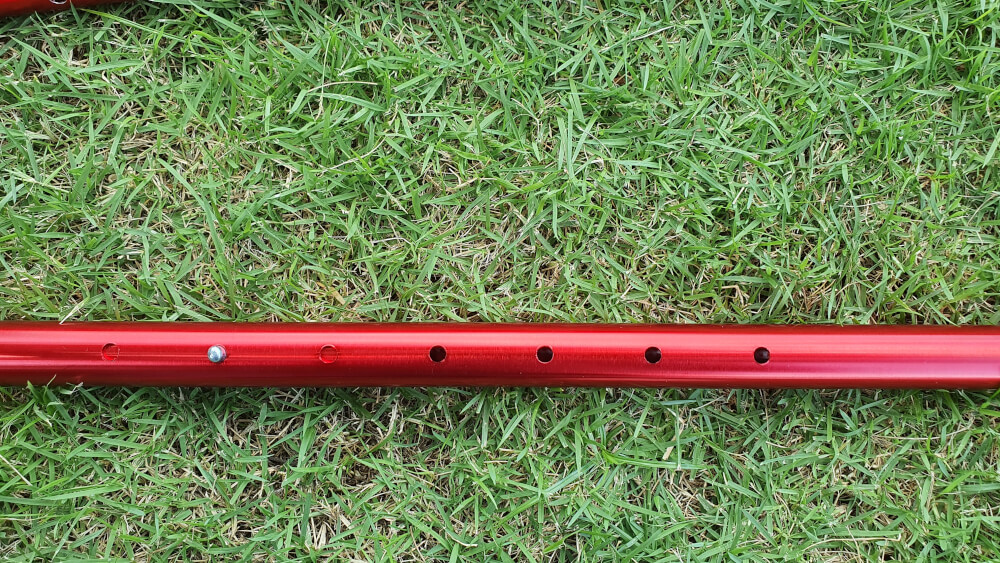 เสาชุดอลูมิเนียม Thai Adventure 220 Cm. สีแดง 