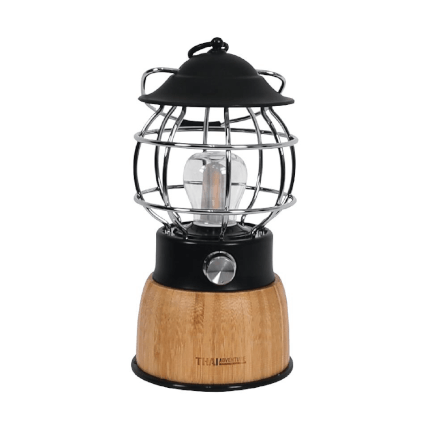 ตะเกียงไม้วิลเทจ Thai Adventure รุ่น Bamboo Lamp สีไม้_1