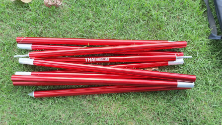 เสาชุดอลูมิเนียม Thai Adventure 220 Cm. สีแดง _6
