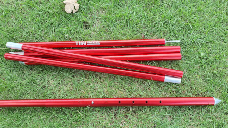 เสาชุดอลูมิเนียม Thai Adventure 220 Cm. สีแดง _7