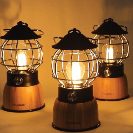 ตะเกียงไม้วิลเทจ Thai Adventure รุ่น Bamboo Lamp สีไม้_8