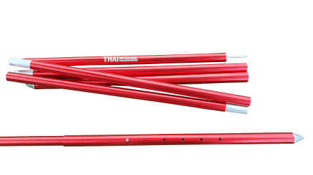 เสาชุดอลูมิเนียม Thai Adventure 220 Cm. สีแดง _9