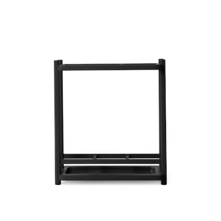  ที่จัดเก็บร่มวางร่มได้จำนวน 8 คันดีไซน์สวยไม้บีชจริง Pana Objects รุ่น Sam: Umbrella Stand ทำสีดำ ถาดรองน้ำสีเทาเข้ม size 18x43.7x52.4 ซม_0